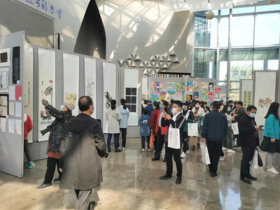 童心繪夢，翰墨流芳——埇橋區第二十五屆黃淮海少兒書畫大展賽作品展開幕